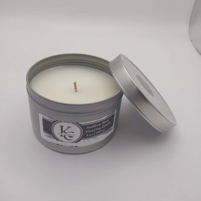 6 oz candle tin - Kozy Creations